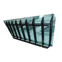 Large size aluminium profile automatic skylight beautiful pattern glass skylight prices aluminium profile tempered glass roof