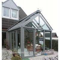 Clear Low-e Laminate Tempered Glass Aluminium Sunrooms